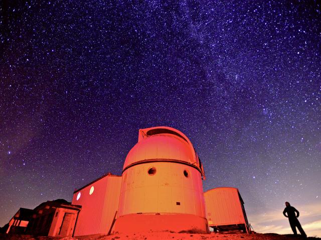 Ciel étoilé à L'observatoire