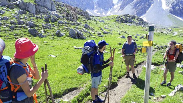 Rencontre sur le Tour du Queyras