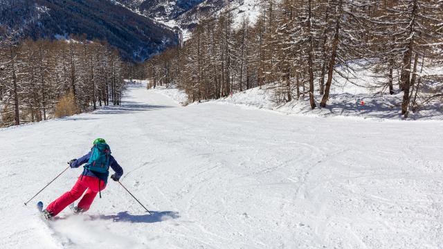 Ski alpin à Abriès