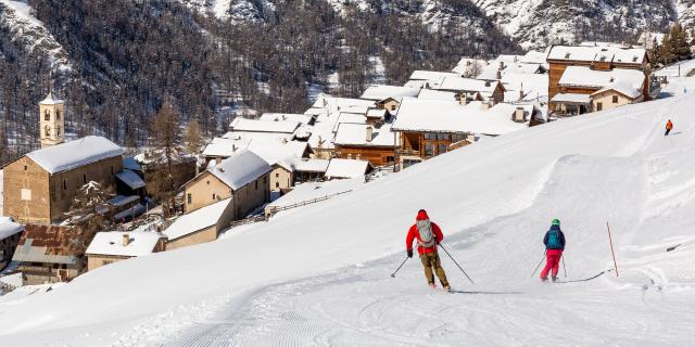 Ski Alpin à Saint Véran