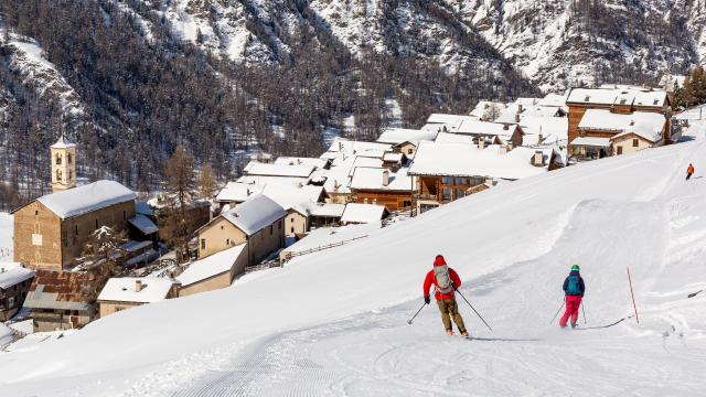 Ski Alpin à Saint Véran