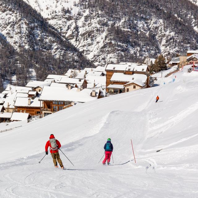 Ski Alpin à Saint Véran