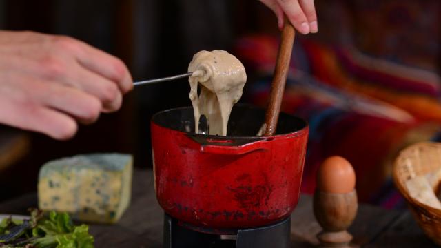 Fondue Au Bleu Du Queyras