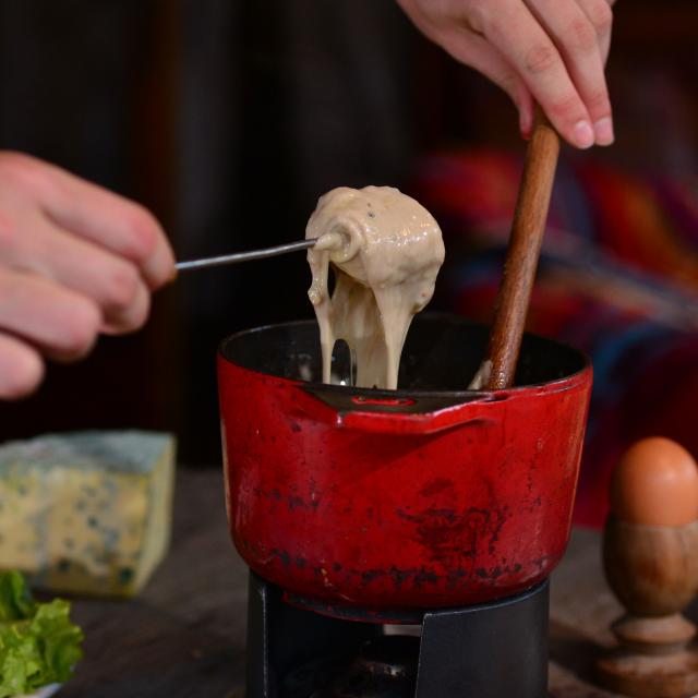 Fondue Au Bleu Du Queyras