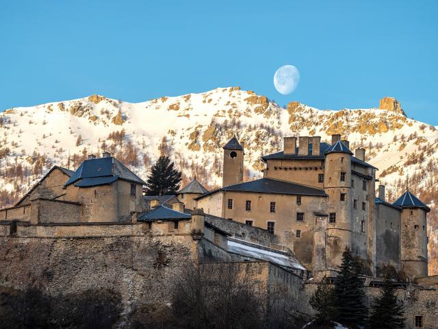 Fort Queyras Avec La Lune