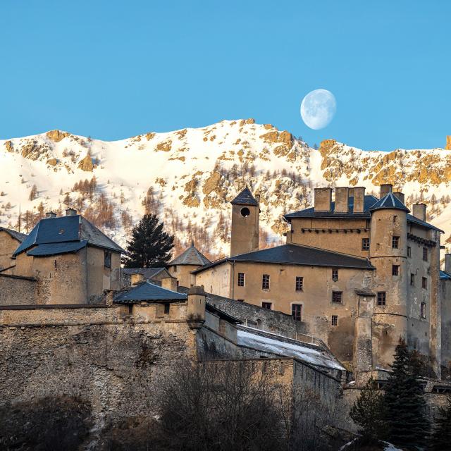 Fort Queyras Avec La Lune