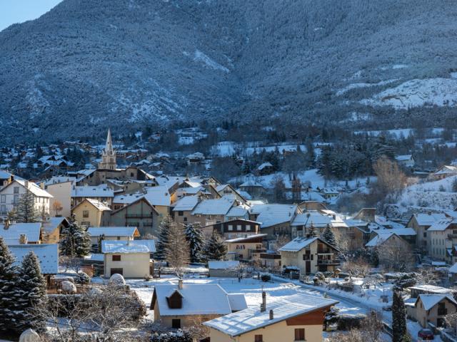 Guillestre sous la neige