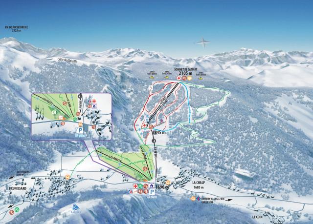 Plan Des Pistes Arvieux Page 0001