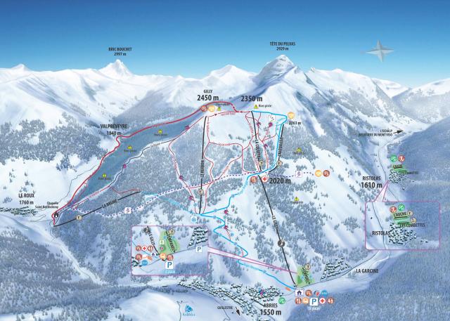 Plan Pistes Abries 2023 2024