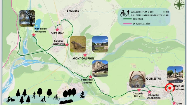 Voie Douce - entre Guillestre et Eygliers