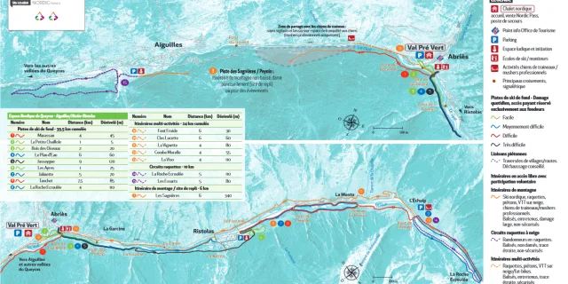 Plan Nordique Aiguilles Abries Ristolas