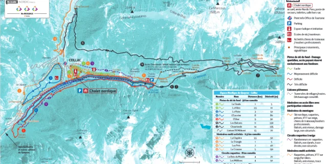 Plan Nordique De Ceillac