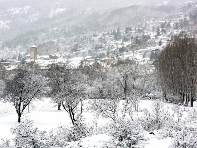 Saint Clement Sur Durance Hiver