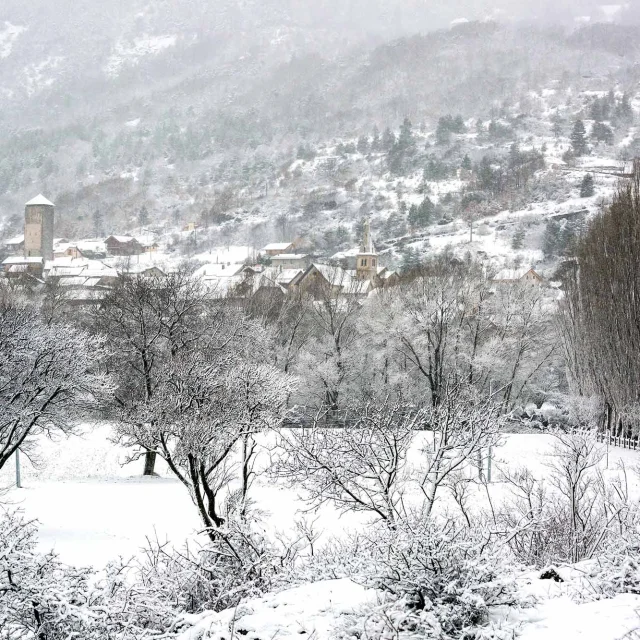 Saint Clement Sur Durance Hiver