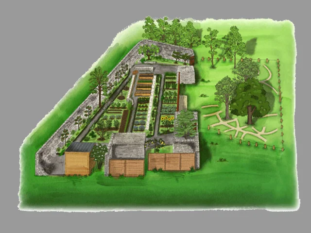 Plan Jardin Historique