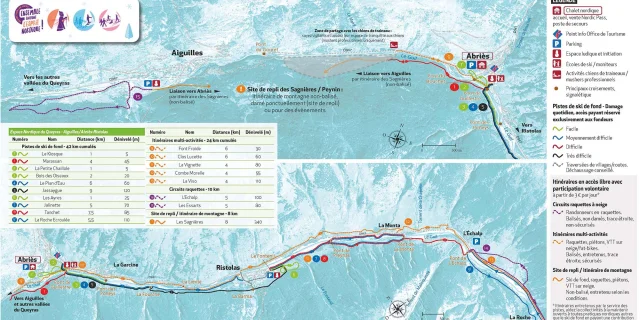 Plan Ski Nordique Aiguilles Abries 05