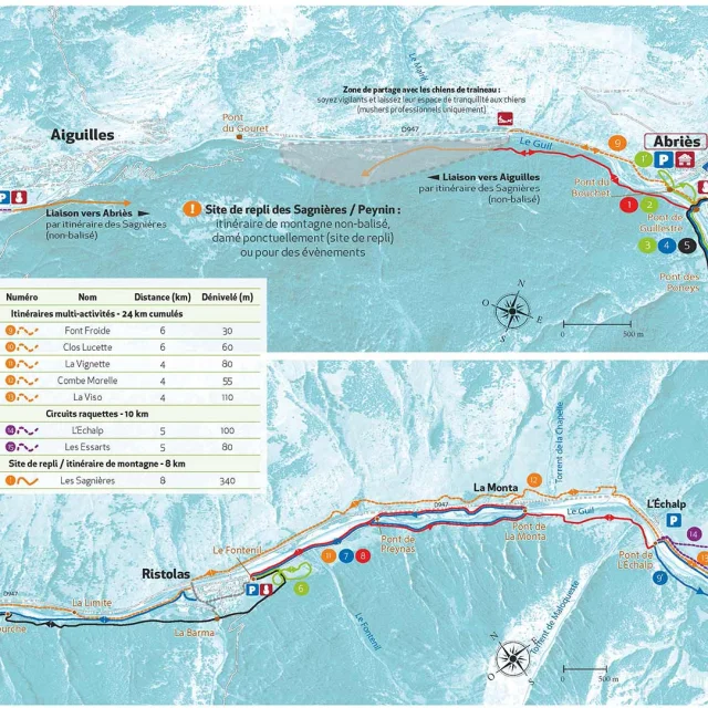 Nordic Ski Plan Aiguilles Abries 05