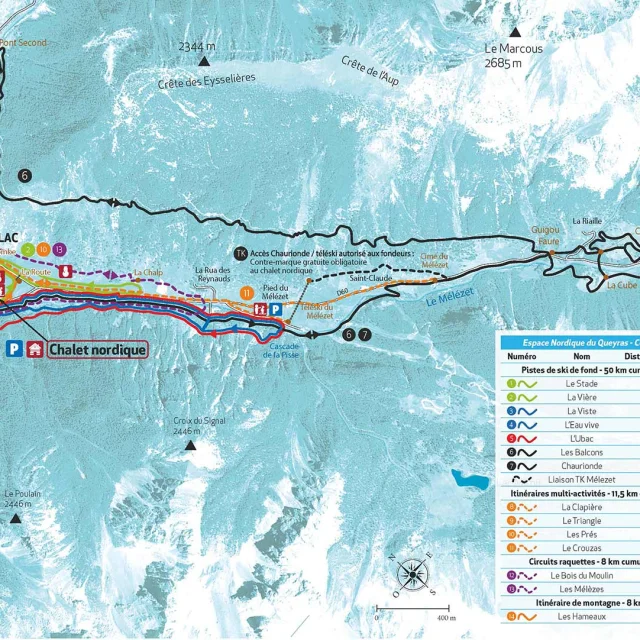 Nordic Ski Plan Ceillac 05