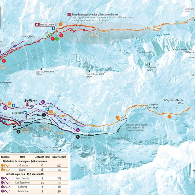 Nordic Ski Plan Molines St Veran 05