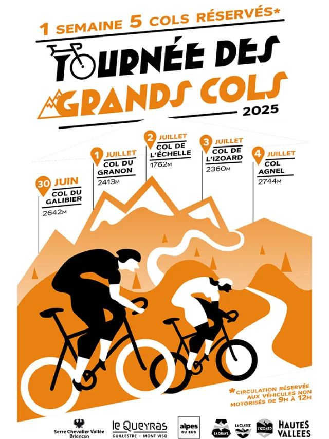 Affiche Tournee Des Grands Cols 2025