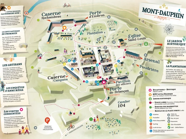 Plan De Mont Dauphin